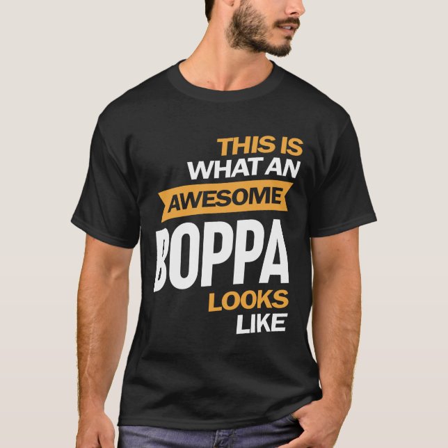 Mens Phantastisch Boppa sieht aus wie Großvater T-Shirt