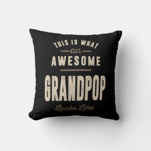 Mens Phantastisch Grandpop Opa-Geschenk Kissen