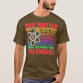 Mens Physical Teacher Particle Physicist Thorium T-Shirt