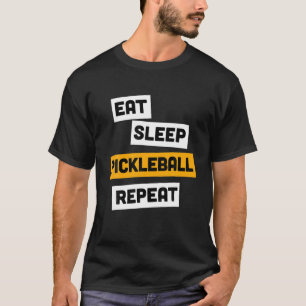 Mens Pickle Ball Paddleball Spieler Gift Funny Pic T-Shirt