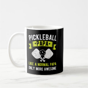 Mens Pickleball Papa Nur Phantastischer Funny Fawn Kaffeetasse