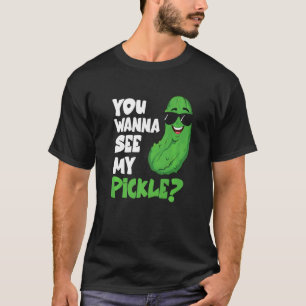 Mens Pickling Sie wollen meinen Pickle Cucumber se T-Shirt