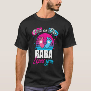 Mens Pink oder Blue Baba Lieben Sie zeigen Baby Gi T-Shirt