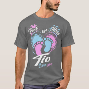 Mens Pink oder Blue Tio Lieben Sie Geschlecht zeig T-Shirt