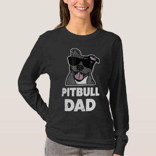 Mens Pitbull Vater Mens Blue Nose Pit Bull Dog T-Shirt