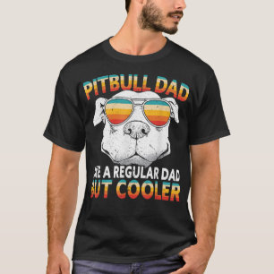Mens Pitbull Vater wie ein regulärer Vater, aber C T-Shirt