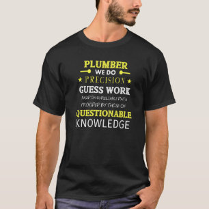 Mens Plumber Geschenkidee für Kletterunterricht T-Shirt