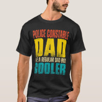 Mens Police Constable Vater Wie ein regulärer Vate
