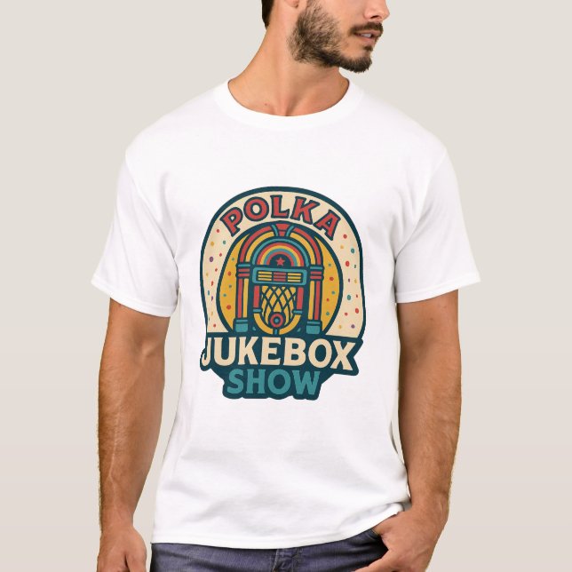 Men's Polka Jukebox T-Shirt (Vorderseite)