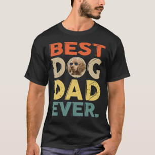 Mens Poodle Bester Hund Vater je Vatertag Geschenk T-Shirt