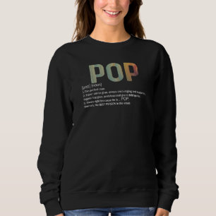 Mens Pop Cooler Großvater Bester Vater je Sweatshirt