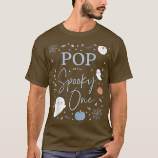 Mens Pop der Spooky One zum ersten Geburtstag Blue T-Shirt