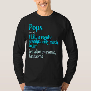 Mens Pop wie ein regelmäßiger Großvater nur viel C T-Shirt