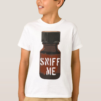 Mens Poppers Sniff Me Brottle Amyl Pig Gay Me T-Shirt