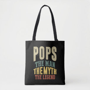 Mens Pops Der Mensch Myth Legend Vater Geschenk