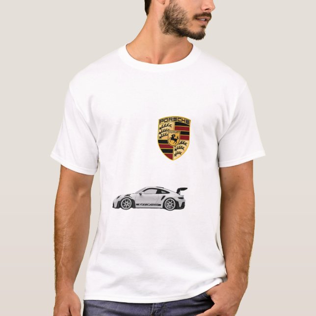 Men's Porsche Car T - Shirt (Vorderseite)