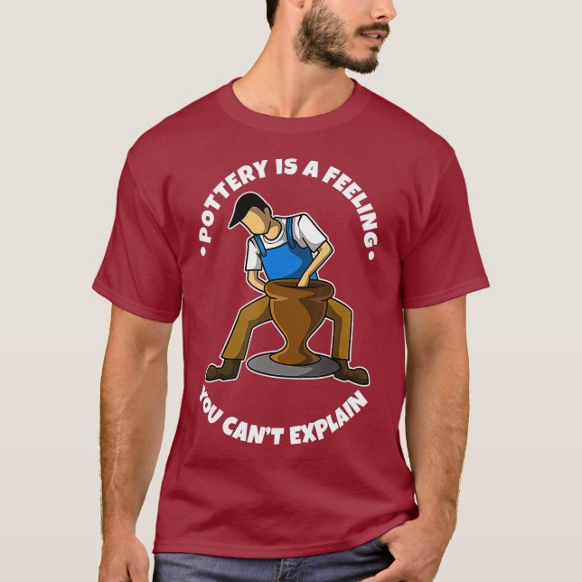 Mens Pottery T-Shirt (Vorderseite)