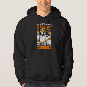 Mens Power einer Cornhole Uncie, die Bean-Taschen Hoodie