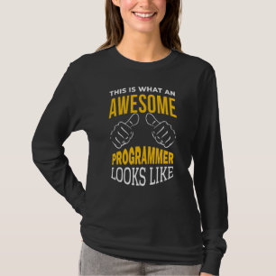 Mens Programmer Software Developer Computer Motor T-Shirt