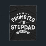 Mens Promoted To Stepdad Est 2022 Funny New Dad  Fleecedecke<br><div class="desc">Mens Promoted To Stepdad Est 2022 Funny New Dad Gift. Perfect gift for your dad,  mom,  papa,  men,  women,  friend and family members on Thanksgiving Day,  Christmas Day,  Mothers Day,  Fathers Day,  4th of July,  1776 Independent day,  Veterans Day,  Halloween Day,  Patrick's Day</div>