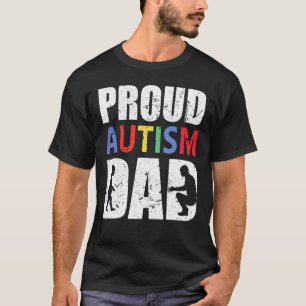 Mens Proud Autism Dad T-Shirt