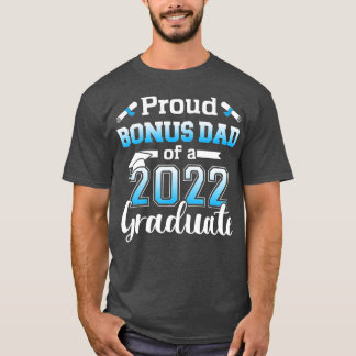 Mens Proud Bonus Papa eines hochrangigen Abschluss T-Shirt