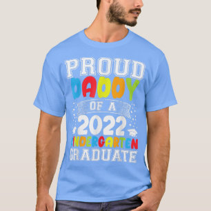 Mens Proud Daddy von einem Kindergarten 2022 G T-Shirt