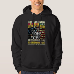 Mens Proud Grandson of Vietnam Veterans - Freiheit Hoodie