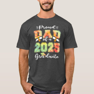 Mens Proud Vater einer Klasse von 2025 Graduierte  T-Shirt