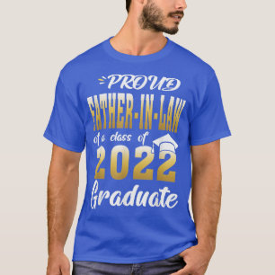 Mens Proud Vater im Gesetz einer Klasse von 2022 G T-Shirt