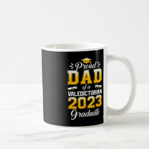 Mens Proud Vater von 2023 Valedictorian Niedlich C Kaffeetasse