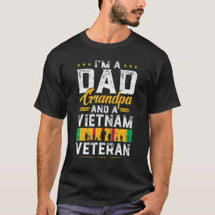 Mens Proud Vietnam Veteran Ich bin Vater Opa Vietn T-Shirt