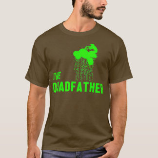 Mens Quadvater Motocross Quad Offroad ATV T-Shirt