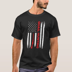 Mens Quail Jagd Quail Eigentümer Quail Züchter Qua T-Shirt