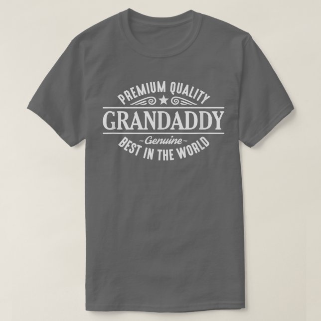 Mens Quality Grandaddy Opa  T-Shirt (Design vorne)