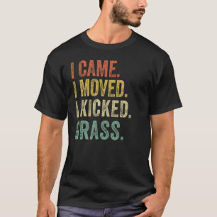Mens Rasenmäher, an dem ich gekleidet wurde Kick G T-Shirt