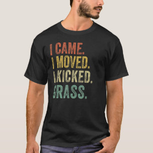 Mens Rasenmäher, an dem ich gekleidet wurde Kick G T-Shirt
