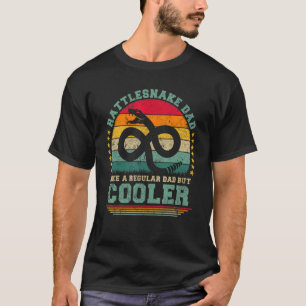 Mens Rattlesnake Vater wie ein regelmäßiger, aber  T-Shirt