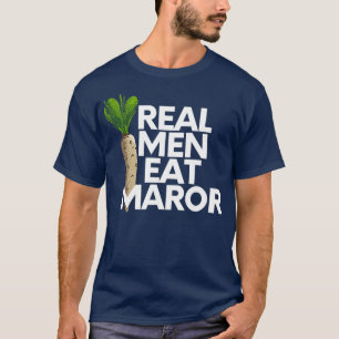 Mens Real Men essen Maror Funny Pessach Pesach T-Shirt