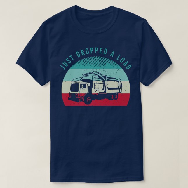 Mens Recycelnd Lkw-Fahrer-Sprichwort für einen Fah T-Shirt (Design vorne)