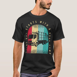 Mens Recycling Truck Driver Saying For A Driver Of T-Shirt