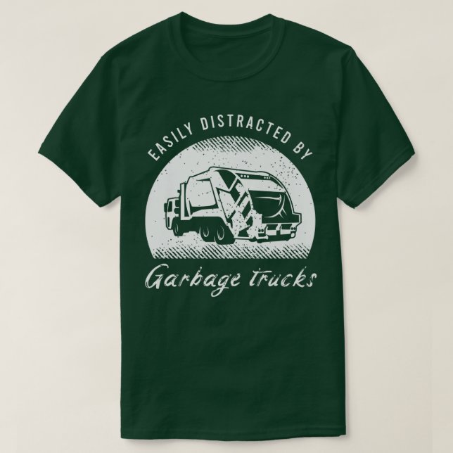 Mens Recycling Truck Driver Saying For A Driver Of T-Shirt (Design vorne)