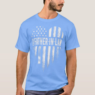 Mens Red Freitag stolzer Vater im Gesetz Unterstüt T-Shirt