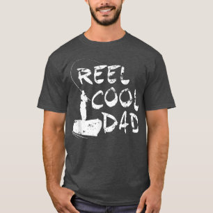 Mens Reel Cool DadFunny Fishing Vater 816  T-Shirt
