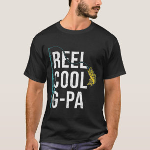Mens Reel Cool G-PA Fishing Shirt Funny Opa Frisch