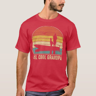 Mens Reel Cool Grandpa FishingFunny Fish Vintage 8 T-Shirt