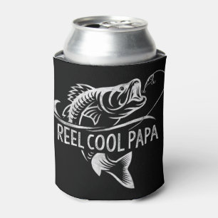 Mens Reel Cool Papa Fishing Vater Gifts Vatertag Dosenkühler
