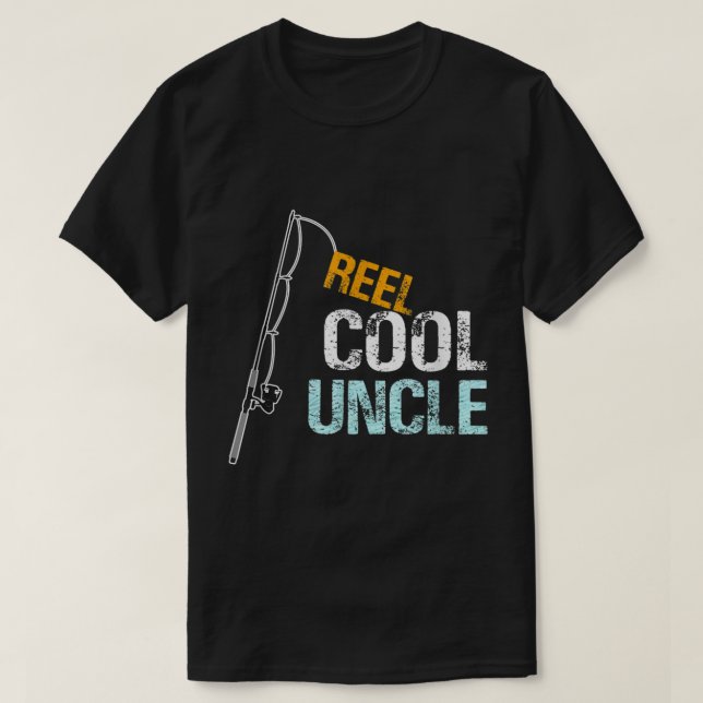 Mens Reel Cool Uncle Grafik Onkel Geschenk von Nie T-Shirt (Design vorne)