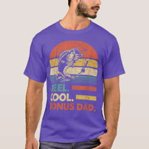 Mens Reel Cooler Bonus Vater Angeln T-Shirt