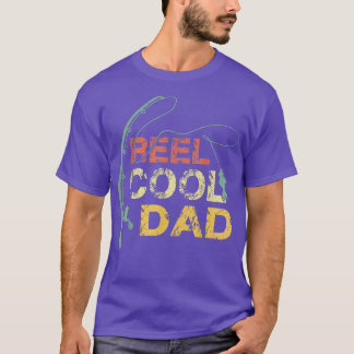 Mens Reel Cooler Vater Fischen, Fun Vaters Day Fis T-Shirt
